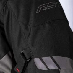 RST Axiom Plus Airbag CE Waterproof Textile Jacket -Motorcycle Clothing Sales rst axiom plus airbag ce mens textile jacket black grey red img4