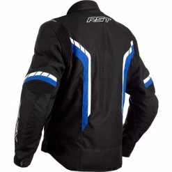 RST Axis Textile Jacket -Motorcycle Clothing Sales rst axis ce mens textile jacket black blue white img2 1