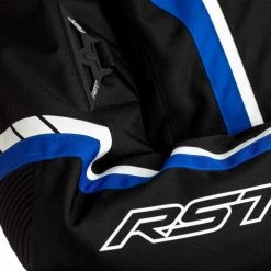 RST Axis Textile Jacket -Motorcycle Clothing Sales rst axis ce mens textile jacket black blue white img3 5