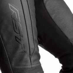 RST Axis Leather Trousers - Short -Motorcycle Clothing Sales rst axis short leg ce mens leather jeans black black img5 2
