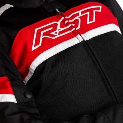 RST Pilot Air Textile Jacket -Motorcycle Clothing Sales rst pilot air ce mens textile jacket black red white img3