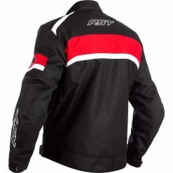 RST Pilot Textile Jacket -Motorcycle Clothing Sales rst pilot ce mens textile jacket black red white img2 1