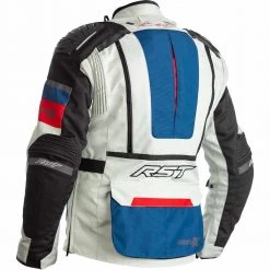 RST Pro Series Adventure-X Textile Jacket -Motorcycle Clothing Sales rst pro series adventure x ce mens textile jacket ice blue red black img2 1