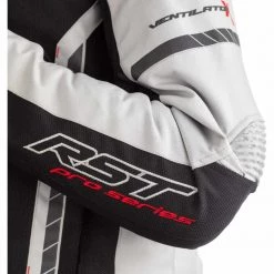 RST Pro Series Ventilator-X Textile Jacket -Motorcycle Clothing Sales rst pro series ventilator x ce mens textile jacket silver black img5 2