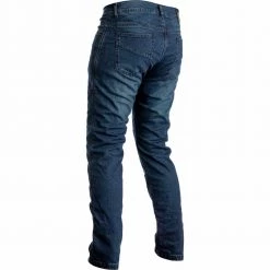 RST Reinforced Straight Leg Textile Trousers - Short -Motorcycle Clothing Sales rst reinforced straight leg ce sl mens textile jeans dark wash blue img2 4