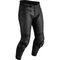 RST Sabre CE Leather Trousers - Long -Motorcycle Clothing Sales rst sabre ce mens long leg leather jean img1 5