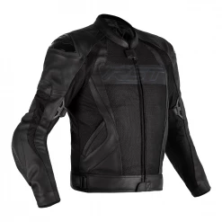 RST Tractech Evo 4 Leather Mesh Waterproof Jacket -Motorcycle Clothing Sales rst tractech evo 4 leather mesh ce mens leather jacket img1 4