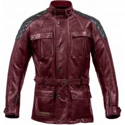 Spada Berliner Leather Waterproof Jacket -Motorcycle Clothing Sales spada berliner leather waterproof jacket oxblood front
