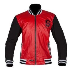 Spada Campus Leather Jacket -Motorcycle Clothing Sales spada campus jacket img1 3