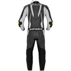 Spidi Sport Warrior Perforated Pro One Piece Leather Suit -Motorcycle Clothing Sales spidi ce sport warrior perf suit black white img3