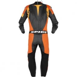 Spidi Race Warrior CE One Piece Perforated Leather Suit -Motorcycle Clothing Sales spidi gb race warrior perforated pro ce suit black orange img3