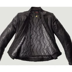 Spidi Thunderbird Leather Jacket -Motorcycle Clothing Sales spidi gb thunderbird jacket black img4 8
