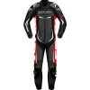 Spidi Track Wind Pro CE One Piece Perforated Leather Suit -Motorcycle Clothing Sales spidi gb track wind pro ce suit black red white img1 1